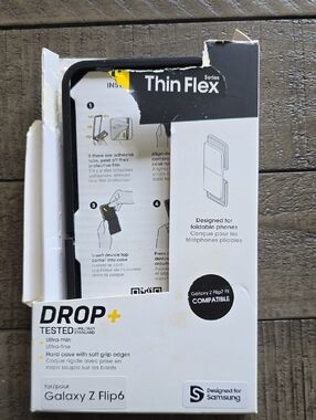 Samsung Thin Flex Foldable Phone Case - Black